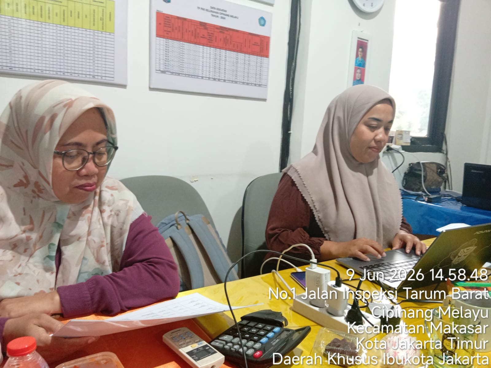 piket pokja III tanggal 9 Juni 2026