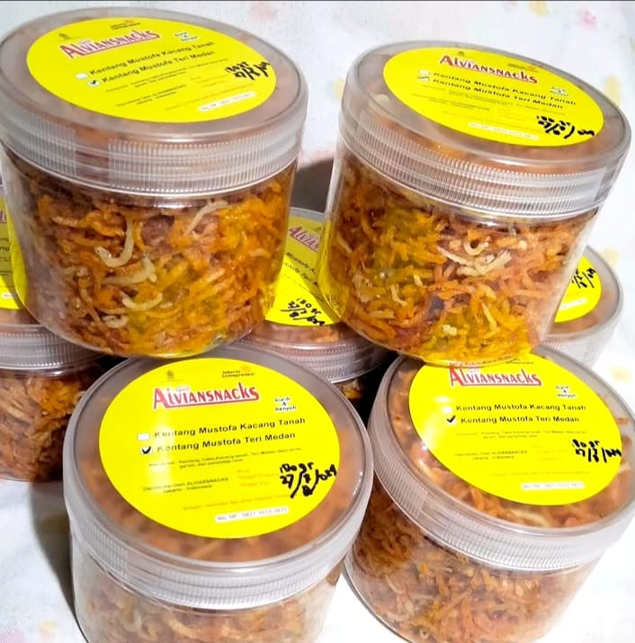 Kentang Mustofa Kacang Tanah